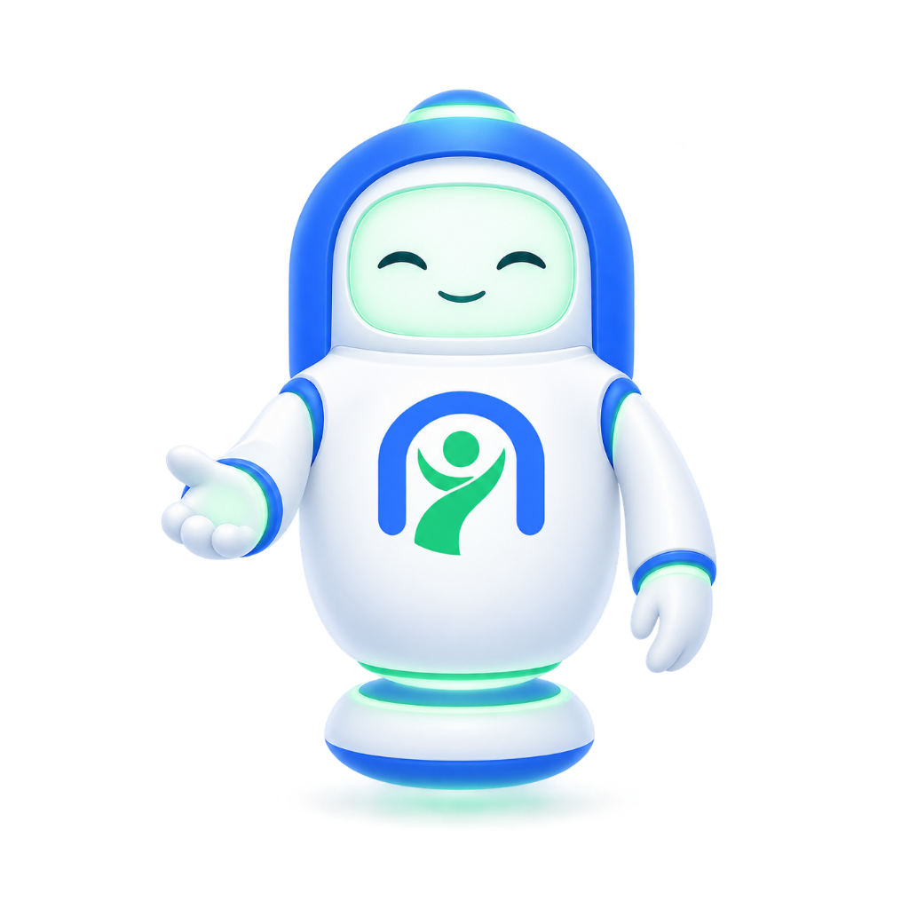 AI First Mental Health character illustrating how to build a private mood check-in you control